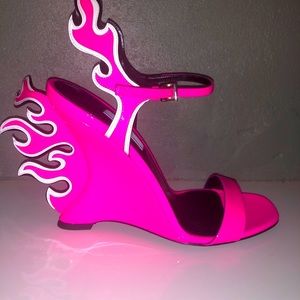 Prada Flame runway sandals 38.5